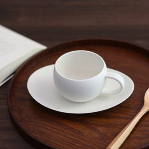 Saliu Japan Coffee/ Tea Cup & Oval Saucer