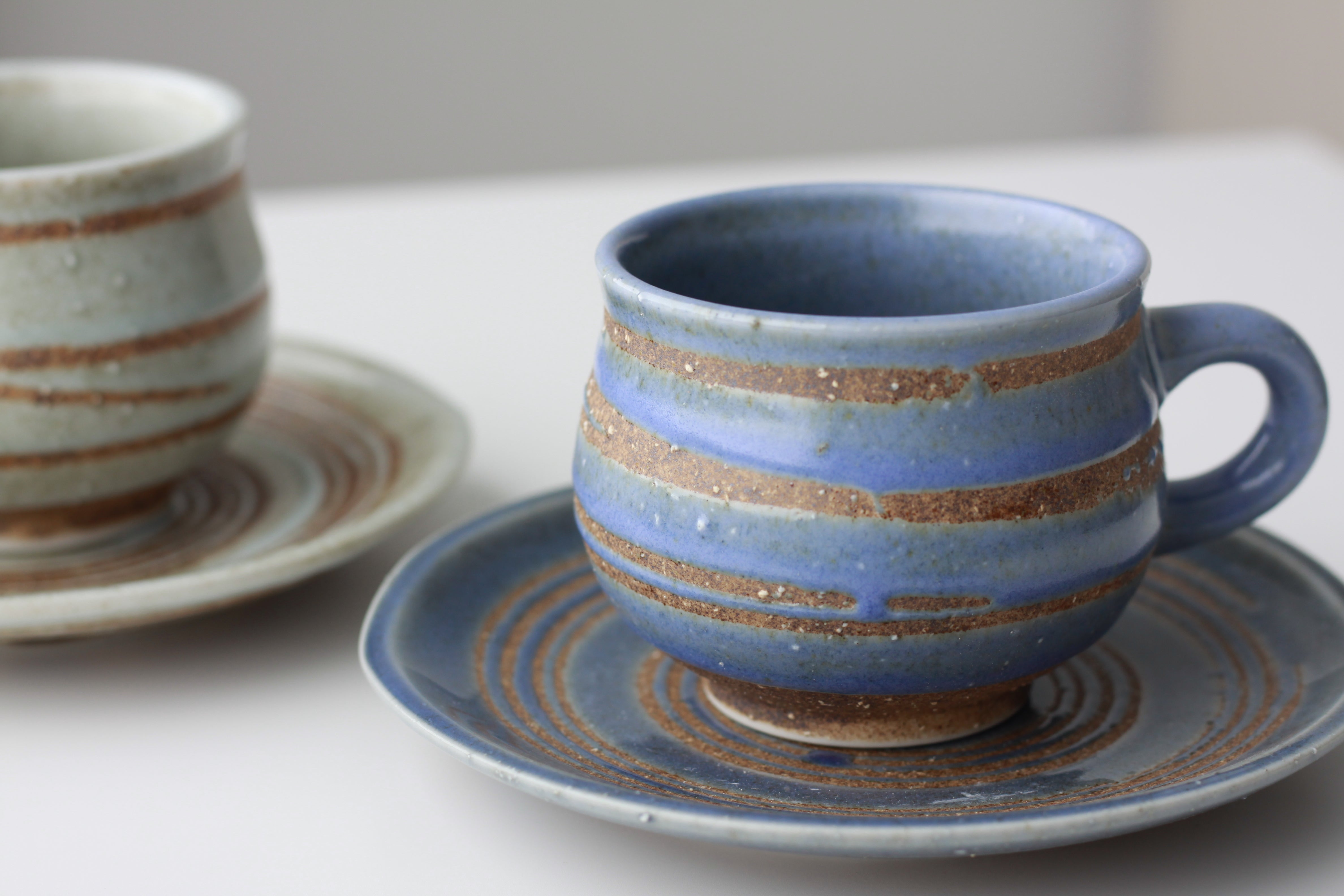 Vortex Coffee Cup and Saucer