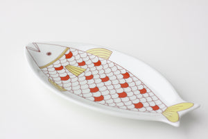Harekutani Fish Plate - Yellow Tai