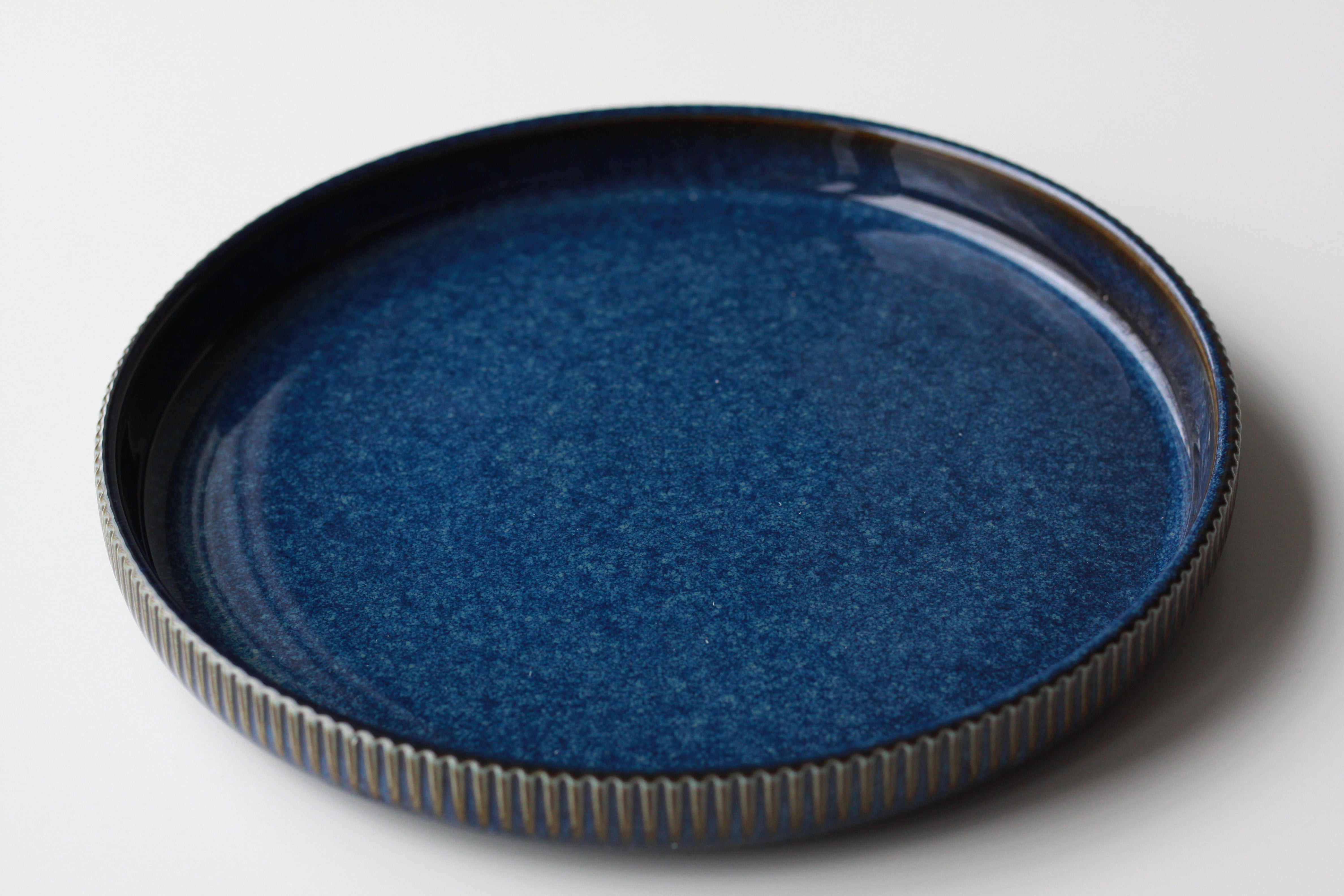 Deep Sea Blue Ceramic Tableware Series