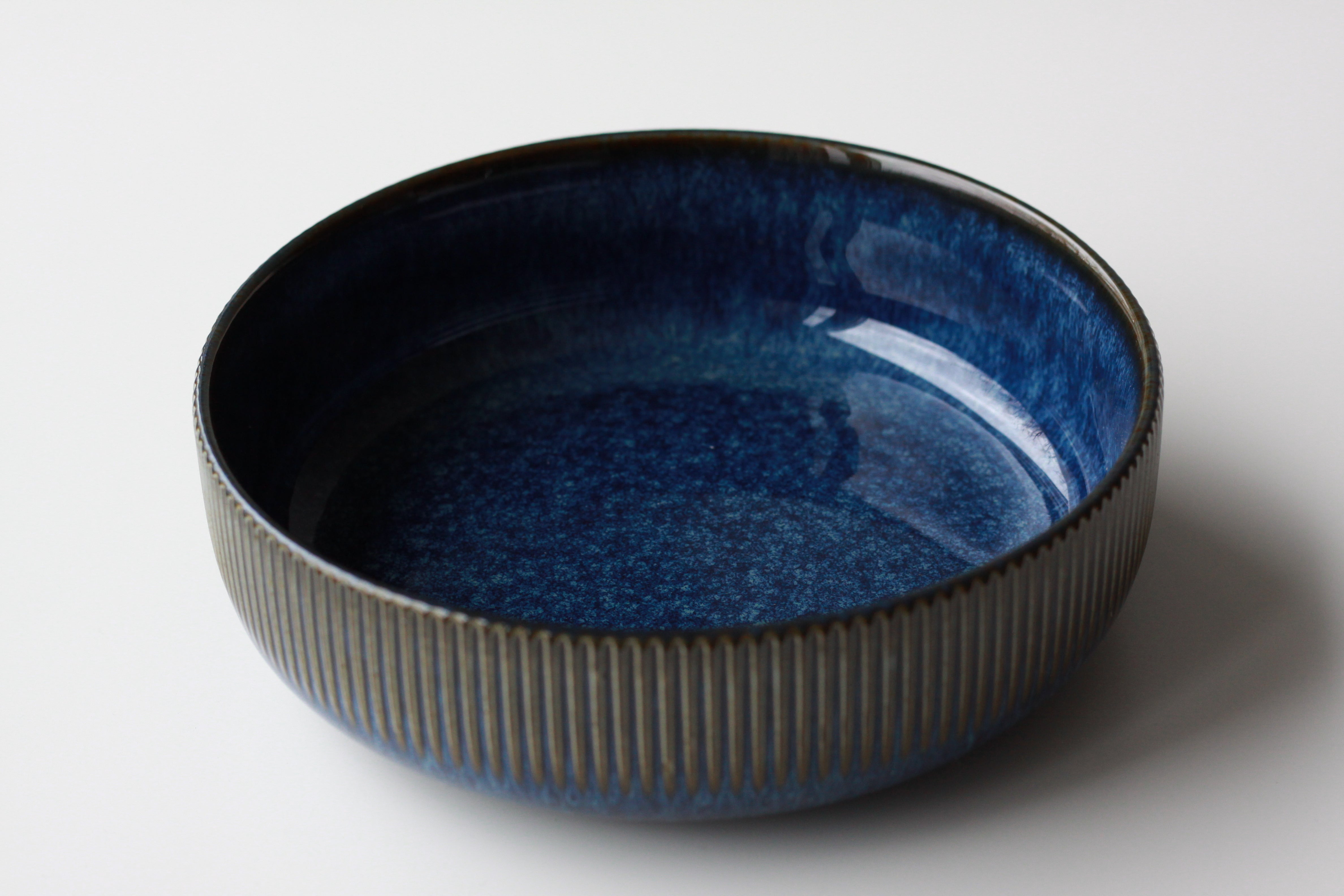 Deep Sea Blue Ceramic Tableware Series