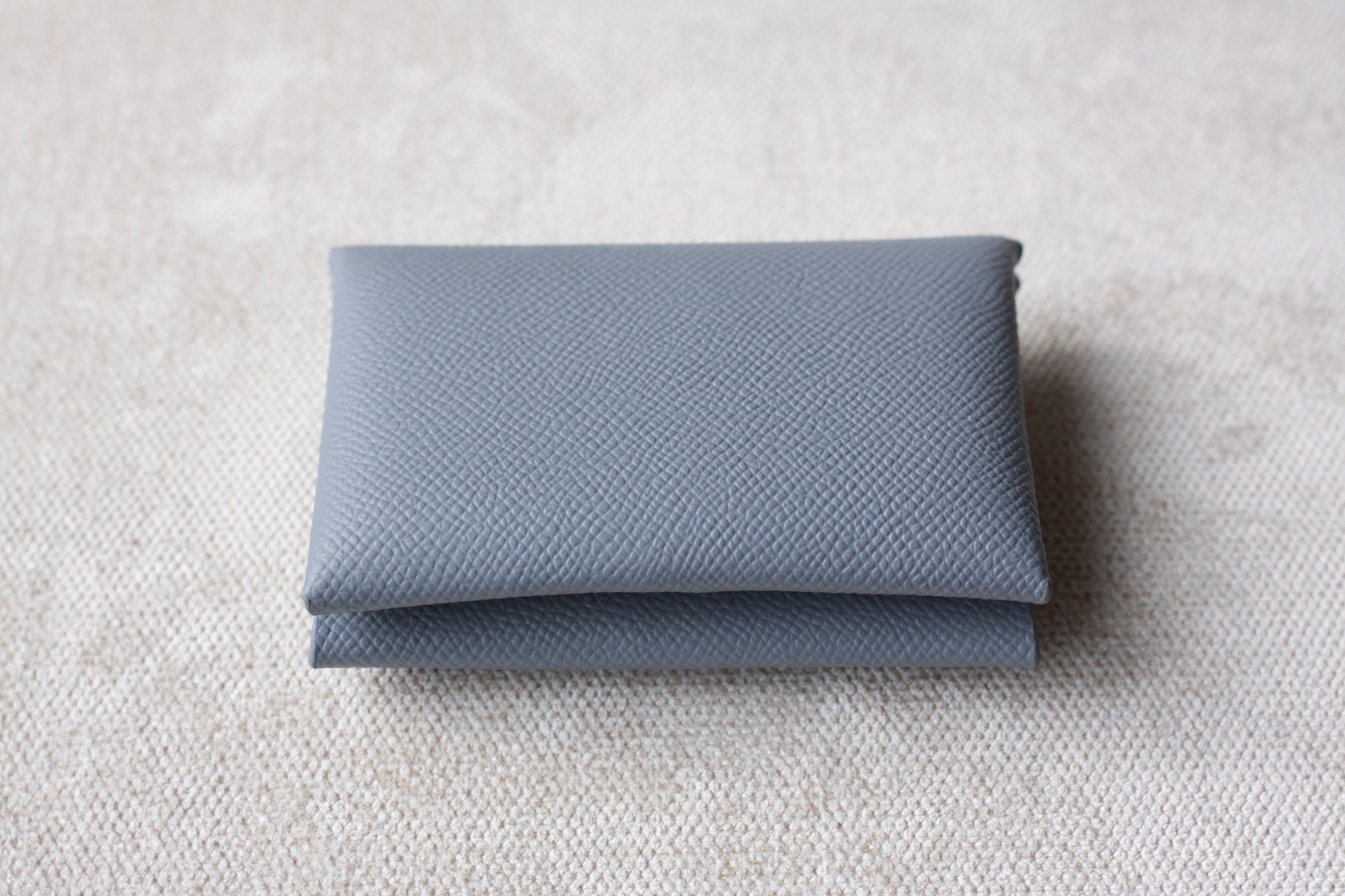 Kiko Folded Leather Card Sleeve
