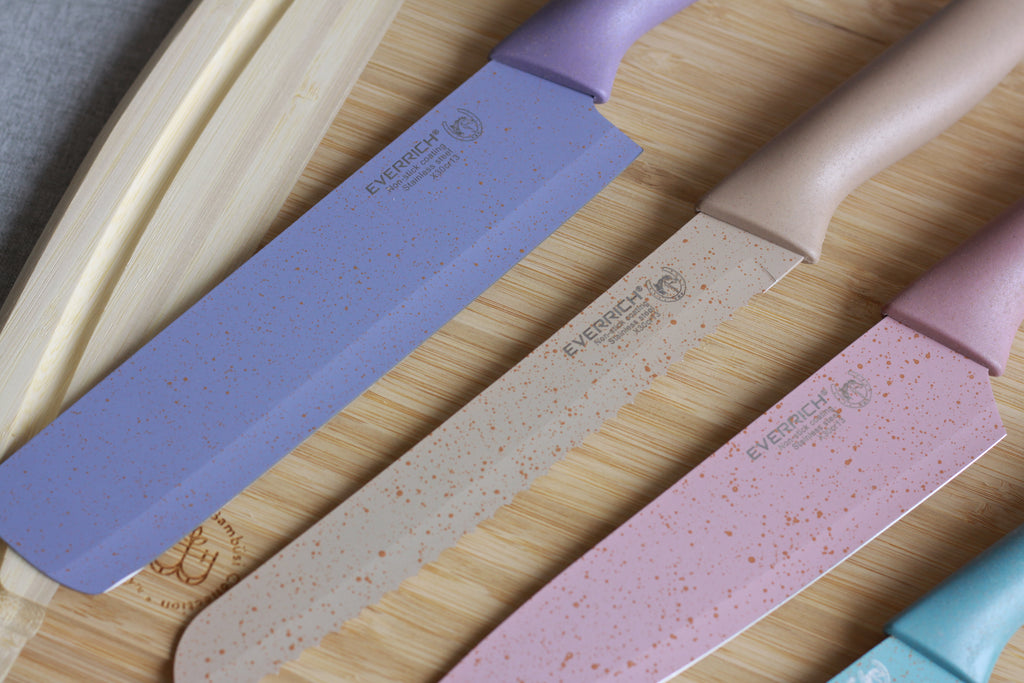 Everrich Pastel Kitchen Essentials Knife Set Object of Living