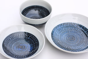 Tobikanna Mino Ware Tableware - Navy