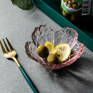 Products Gold Lined Sakura Dish
