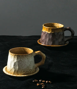 Artisan Stoneware Cup & Saucer