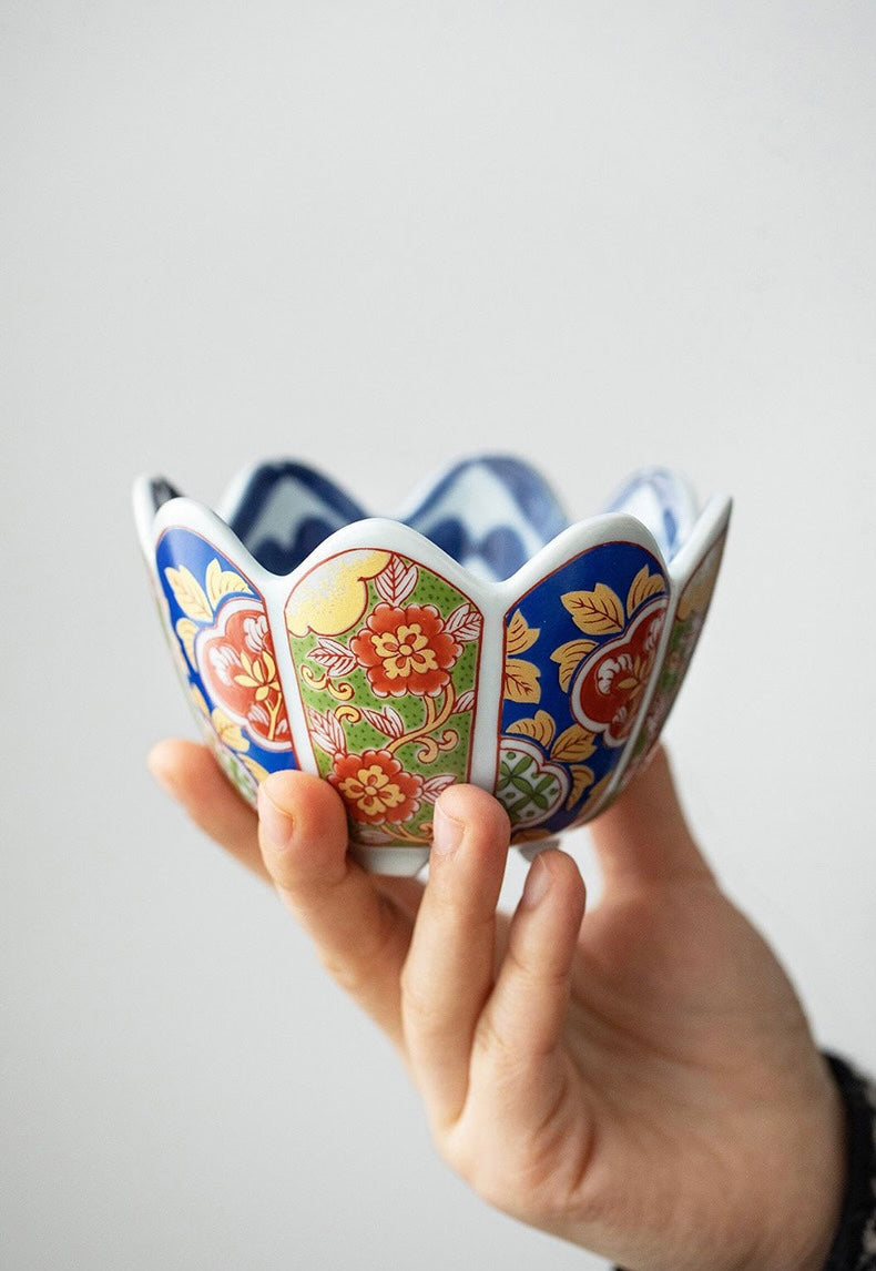 Arabesque Nishiki Koimari Appetizer Dish Set